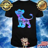 Simba i'm working on my roar shirt