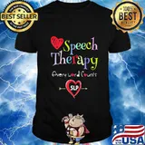 SLP Shirts Speech Language Pathologist gifts Speech Therapy T-Shirt