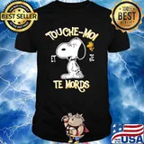 Snoopy and woodstock touche moi et je te mords shirt