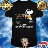 Snoopy ups covid-19 2020 i can't stay at home shirt