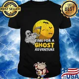 Spooky Ghost Hunter Gift Day Of The Death Halloween T-Shirt