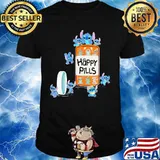 Stitch happy pills cartoon shirt