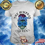 Sugar skull girl the pumpkin queen halloween shirt