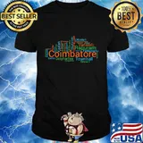 Swag Swami Coimbatore Places Foods & Attractions Word Cloud T-Shirt