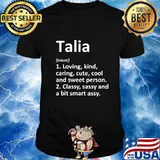 TALIA Definition Personalized Name Funny Birthday Gift Idea T-Shirt