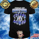 Tampa bay lightning stanley cup champions 2020 signatures shirt