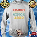 Teacher Teaching Virtually Since 2020 T-Shirt Sweater