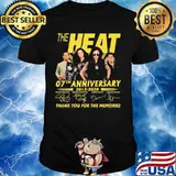 The heat 07th anniversary 2013 2020 thank for the memories signatures shirt