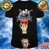The metallica st.anger skull shirt
