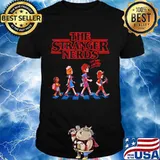 The stranger nerds i'm not a nerd crossing the line shirt