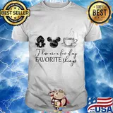 These are a few of my favorite things scuba diving mickey mouse and coffee shirt