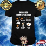 Things I Do In My Spare Time Guitar Player T-Shirt