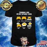 Things i do in my spare time play games shirt