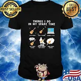 Things i do in my spare time play guitar shirt