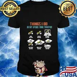 Things I Do In My Spare Time Tractor - Funny Tractor Lover T-Shirt