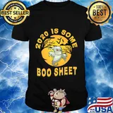 This Is Boo Sheet Shirt 2020 Halloween Funny Ghost Costume T-Shirt