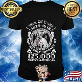 Trail of tears the deadly journey of native americans horses shirt