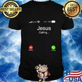 Trendy Christian Graphic - Jesus Calling T-Shirt