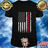 Trump 2020 American Flag Vintage T-Shirt