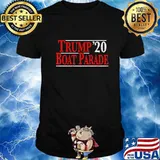 TRUMP 2020 Boaters For Trump Parade Florida Yacht Boat Flag T-Shirt