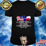 Trump 2020 Lake Belton Boat Parade Election Slogan Quote T-Shirt