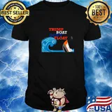 Trump Boat Dont Float Funny Anti Trump Parody Gift T-Shirt