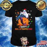 Ursula happy hallothanksmas halloween thanksgiving christmas shirt