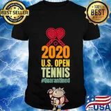 US Open 2020 Quarantined Tennis Retro Vintage Man, Woman T-Shirt