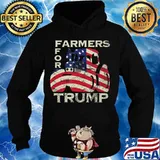US Republican USA Patriot Farmers for Trump Election T-Shirt Hoodie
