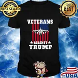 Veterans Against Trump Anti Trump Military Gifts T-Shirt