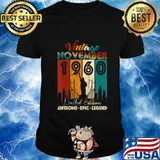 Vintage 1960 Limited Edition 69th Birthday 60 Year Old Gifts T-Shirt