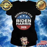 Vintage Retro Rednecks for Biden Harris T-Shirt Ladies tee