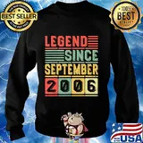Vintage September 2006 Bday 14th Birthday Gifts 14 Years Old T-Shirt Sweater