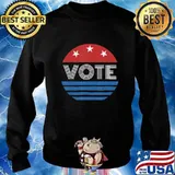 Vote Shirt Women Men Retro Vintage Election 2020 Voter T-Shirt Sweater