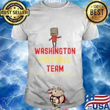 Washington Football Meme DC Sports Team Novelty Vintage T-Shirt
