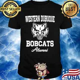 Western dubuque bobcats alumni logo shirt