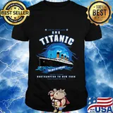 White Star Line RMS Titanic The Ship of Dreams Kids Gift T-Shirt