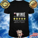 Wine The Glue Holding This 2020 Shitshow Together Funny Wine T-Shirt