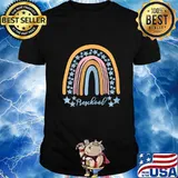 Womens Rainbow Preschool Teacher Pre K Love Teaching Pre-K Team T-Shirt