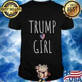 Womens Trump Girl Women Unite for Donald Trump for President T-Shirt