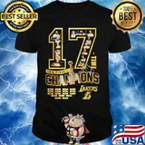 17 nba finals champions los angeles lakers shirt