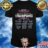 2020 world series world series los angeles dodgers signatures shirt