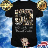 50 years of 1971 2021 eagles thank for the memories signatures shirt