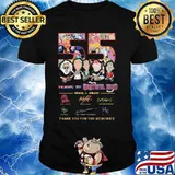 55 years of 1965 2020 grateful dead thank for the memories signatures shirt