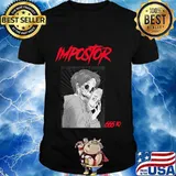 666 iq impostor monochrome shirt