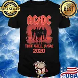 Acdc this will save 2020 shirt