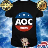 Alexandria Ocasio-Cortez AOC 2024 Feminist Political Gift Shirt