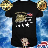 All Aboard the Trump Train rolls, 2020 American gift T-Shirt