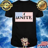 American flag unite biden trump campaign election shirt