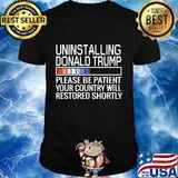 Anti Trump Funny Gift Celebrate a New President Vote Blue Shirt